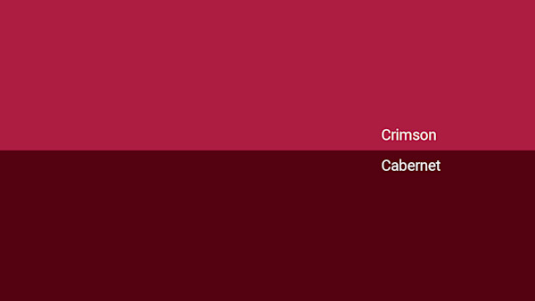 Cbernet Color Code Crimson Color - Combinations, HEX Code - Shutterstock
