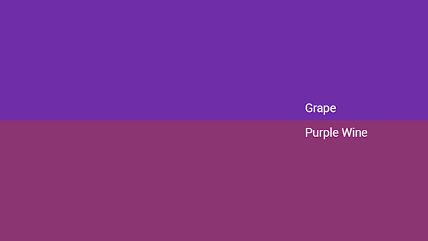 Grape Color - Combinations, HEX Code - Shutterstock