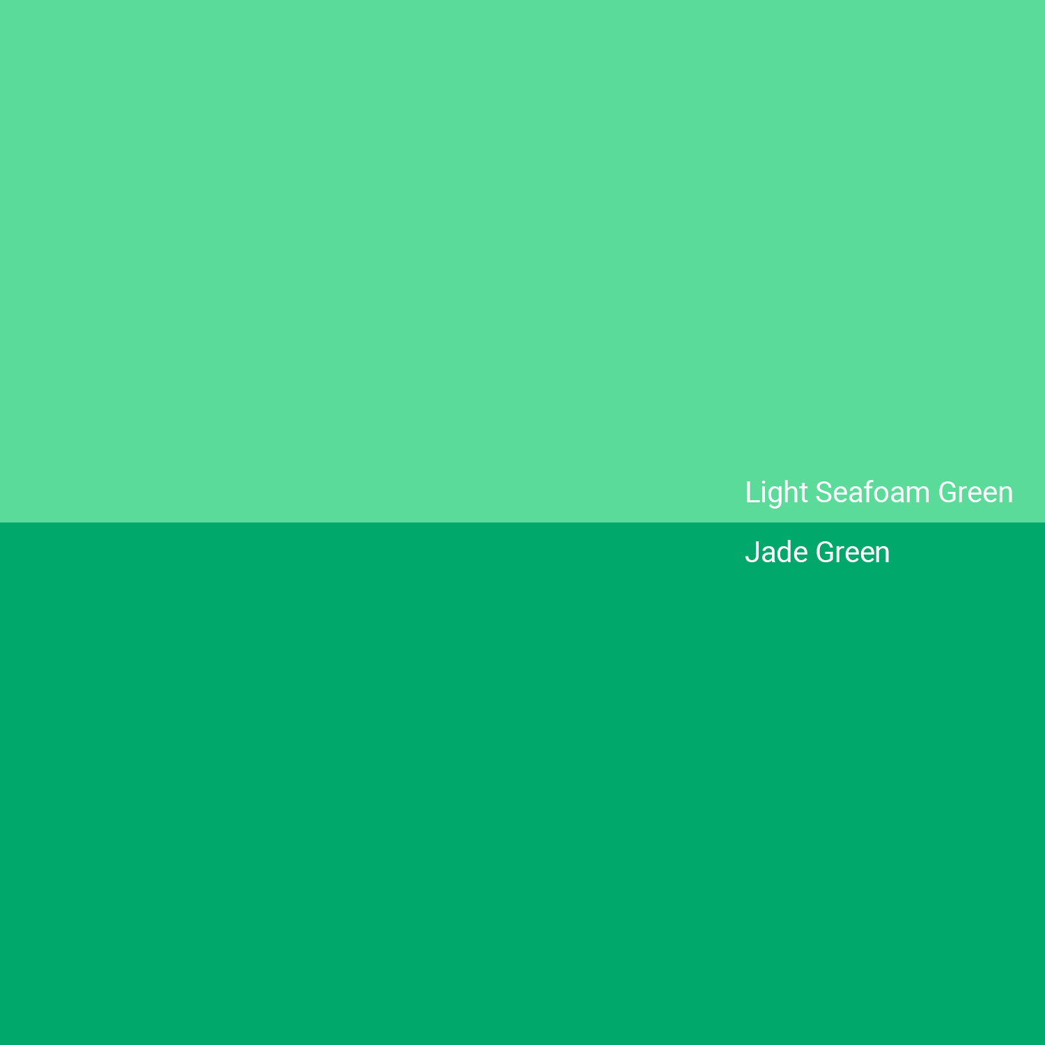Seafoam Green Color Chart Tints XKCD Color Light Seafoam Green #a7ffb5