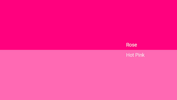 Color Rosa - Combinaciones, Código HEX - Shutterstock