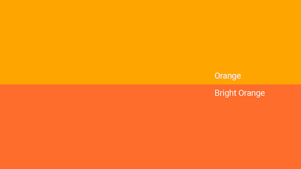Orange Color - Combinations, HEX Code - Shutterstock