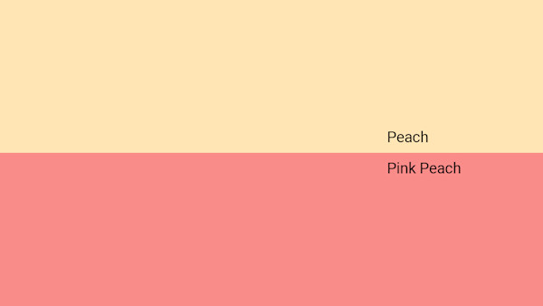 Peach Color - Combinations, HEX Code - Shutterstock