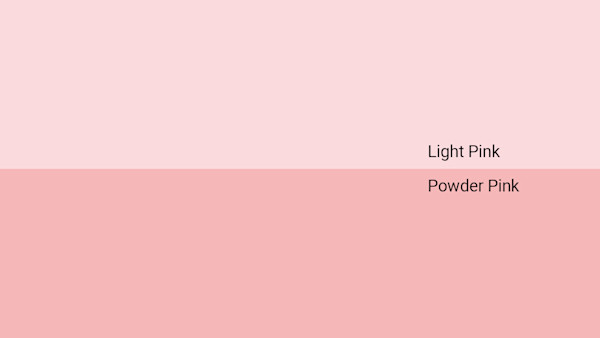 Light Pink Color - Combinations, HEX Code - Shutterstock