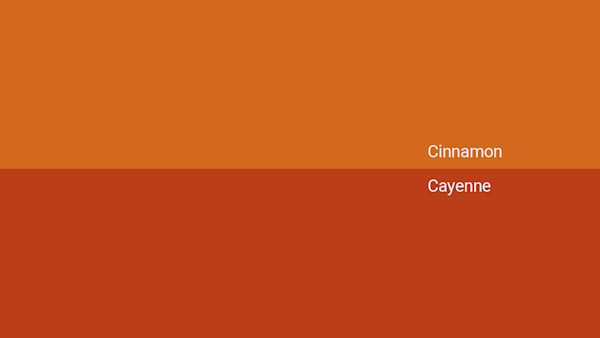 Cinnamon Color - Combinations, HEX Code - Shutterstock