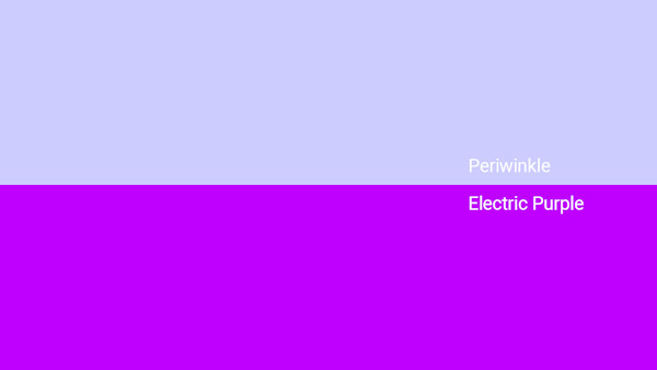 Periwinkle Color Code