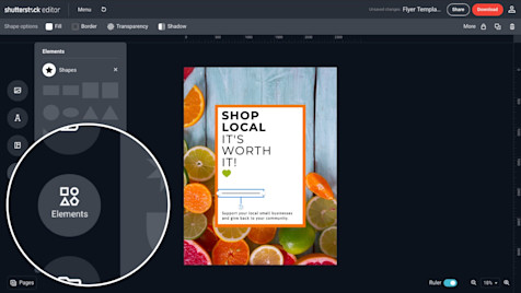 Create Amazing Flyers with the Free Editor - Shutterstock