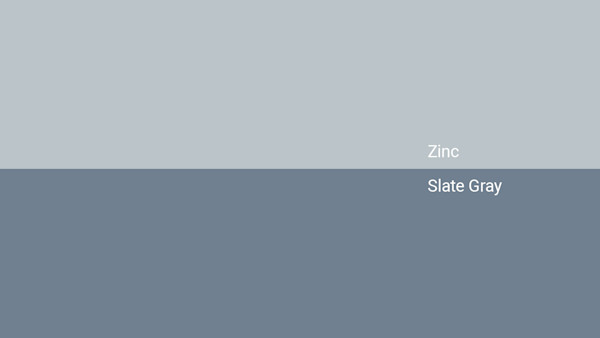 Zinc Colorr Code Zinc Color - Combinations, HEX Code - Shutterstock