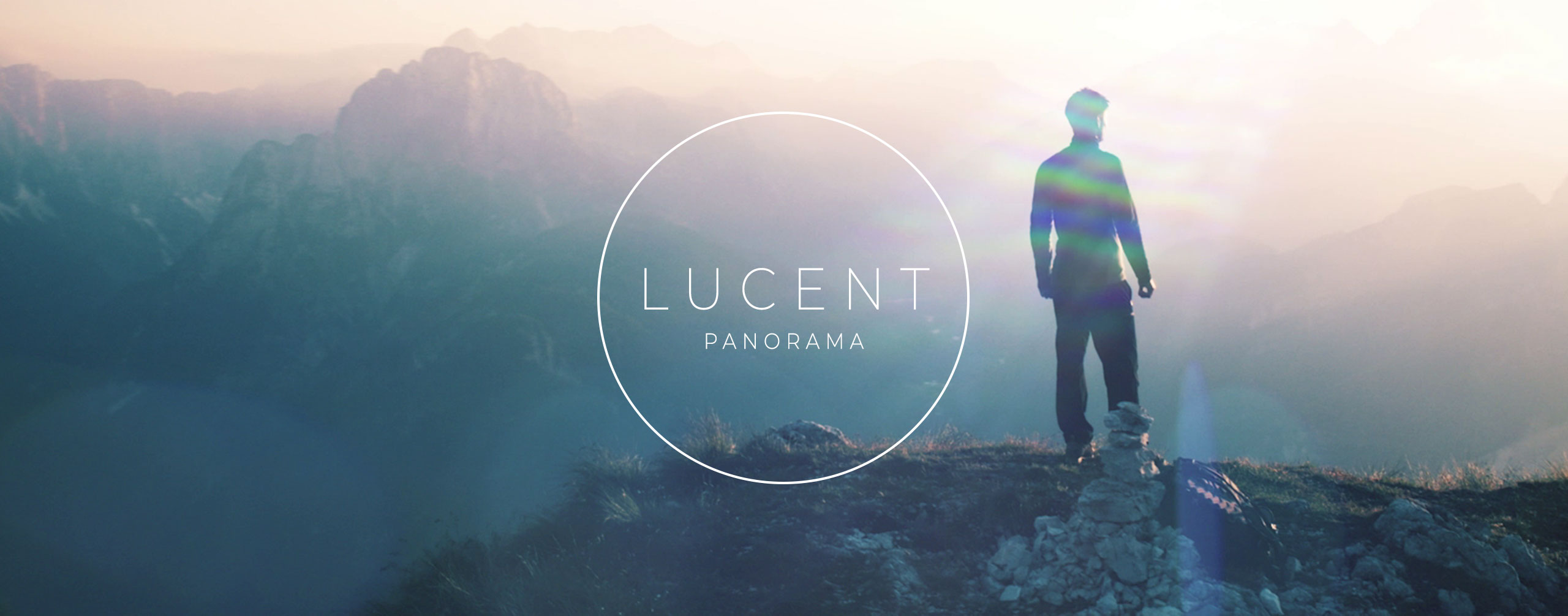 Lucent Panorama - Cold-hued Lens Flares