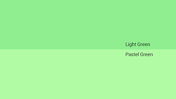 Patel Green Color Code Light Green Color - Combinations, HEX Code - Shutterstock