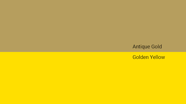 Antique Gold Color Swatch