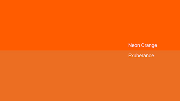 Neon Orange Color - Combinations, HEX Code - Shutterstock