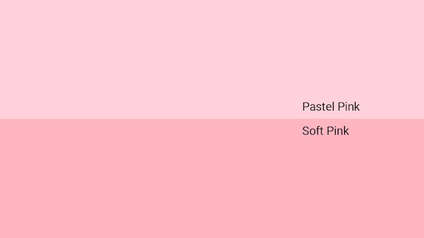 Pastel Rpse Pink Couleur rose pastel - Combinaisons, Code HEX - Shutterstock