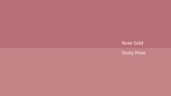 Color Oro Rosa - Combinaciones, Código HEX - Shutterstock