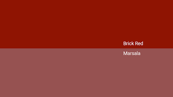 Brick Red Color - Combinations, HEX Code - Shutterstock