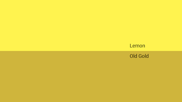 Lemon Color - Combinations, HEX Code - Shutterstock