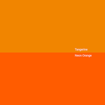 tangerine-v-neon-orange