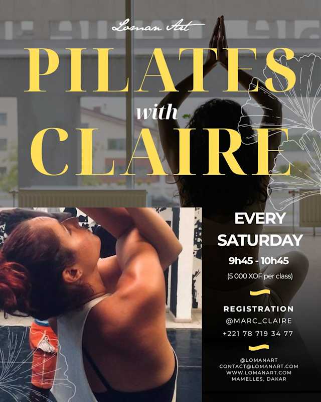 Pilates with Claire  Poster