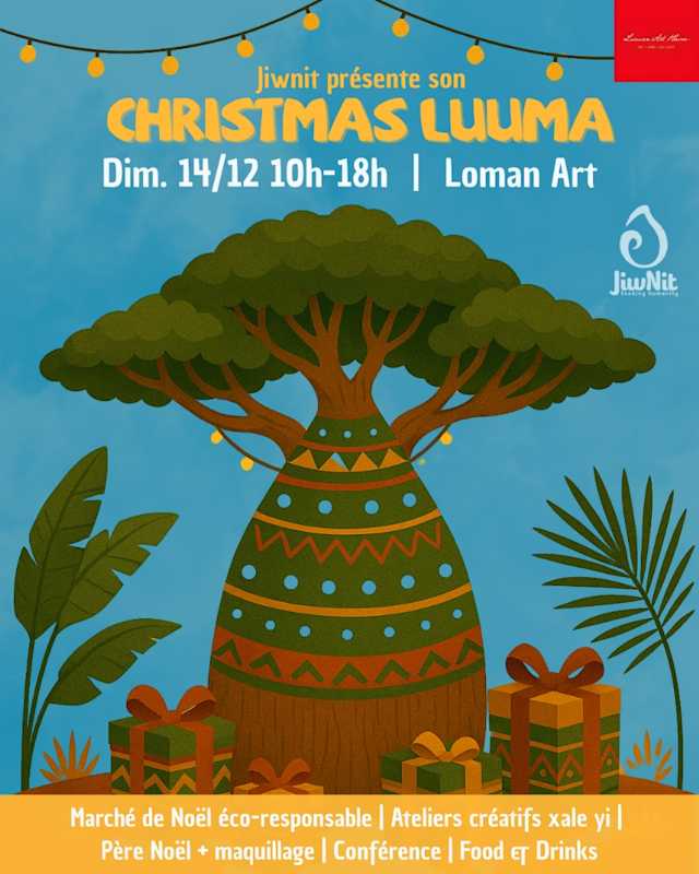 Jiwnit Presents Christmas Luuma - 4th Édition (Market) Poster