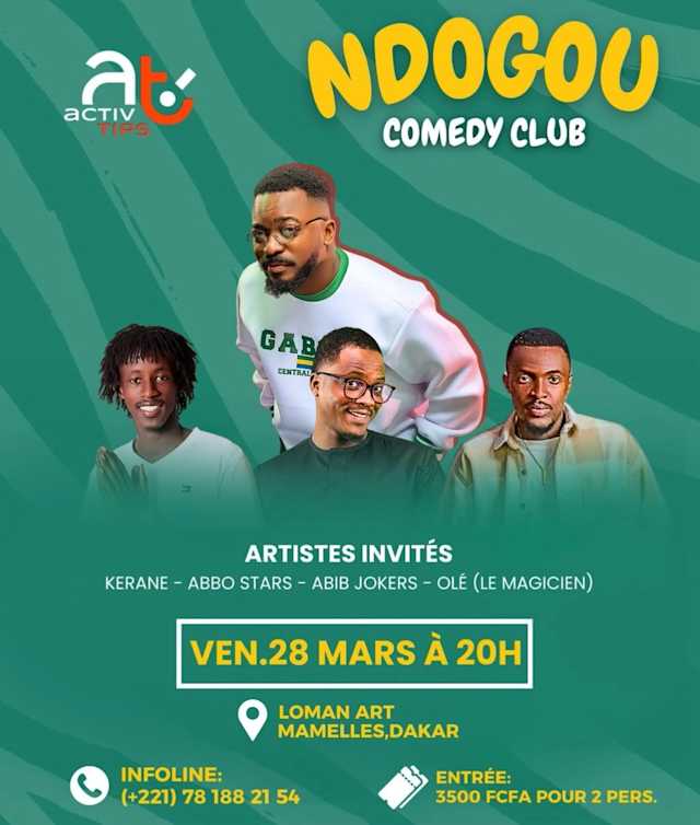 ActivShow - Comedy With Kérane (Dakar Comedy Club) Poster