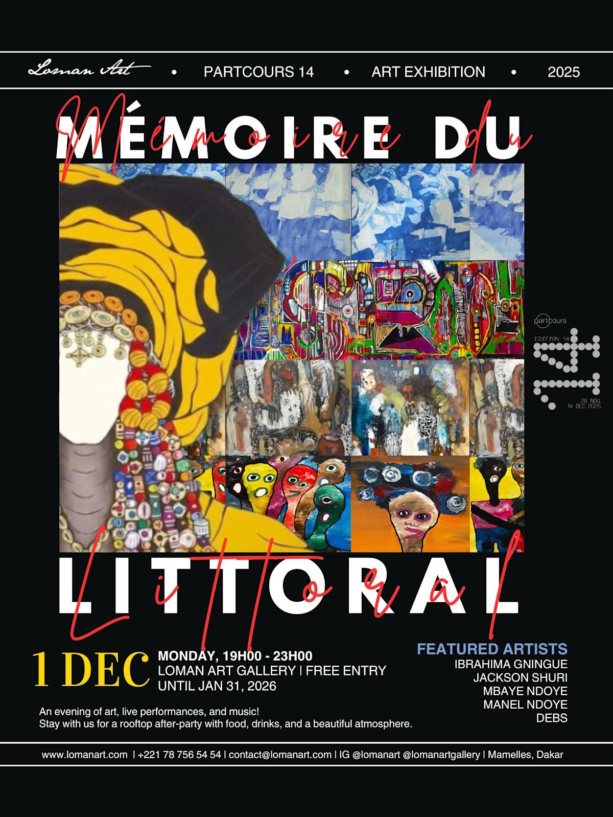 Memoire du Littoral - Art Exhibition & Opening Night