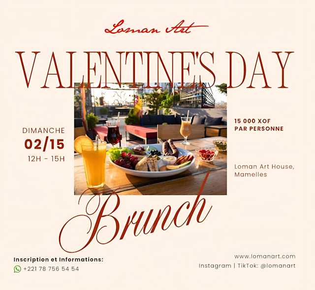 Special Valentine’s Day Brunch Poster
