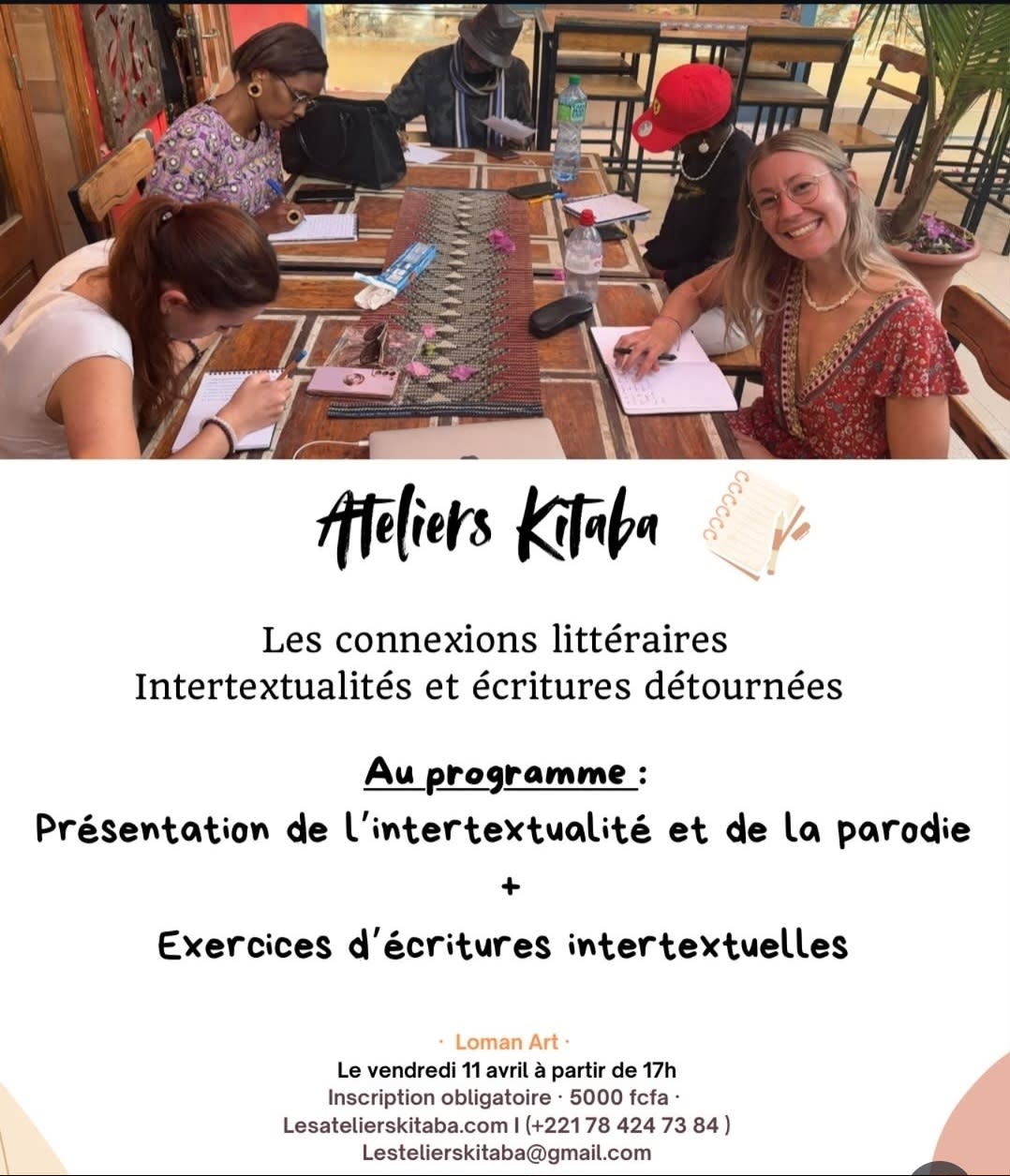 Les Ateliers Kitaba: Creative Writing Workshop