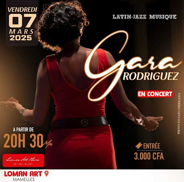 Gara Rodriguez Live: A Night of Latin Jazz & Bossa Nova Poster