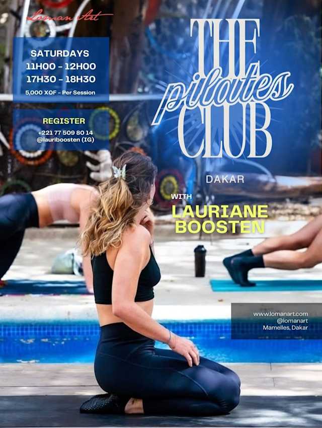 The Pilates Club with Lauriane Boosten  Poster