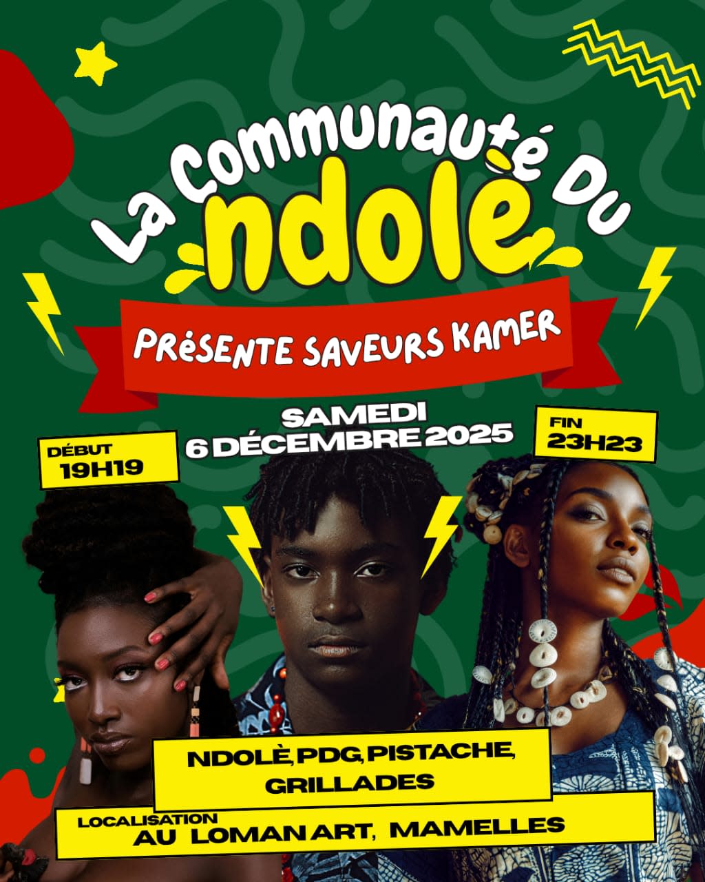 The Ndolè Community Presents Saveurs Kamer