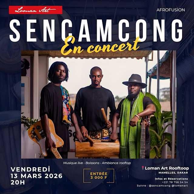 🎸 Sencamcong Live Concert (Afrofusion) Poster