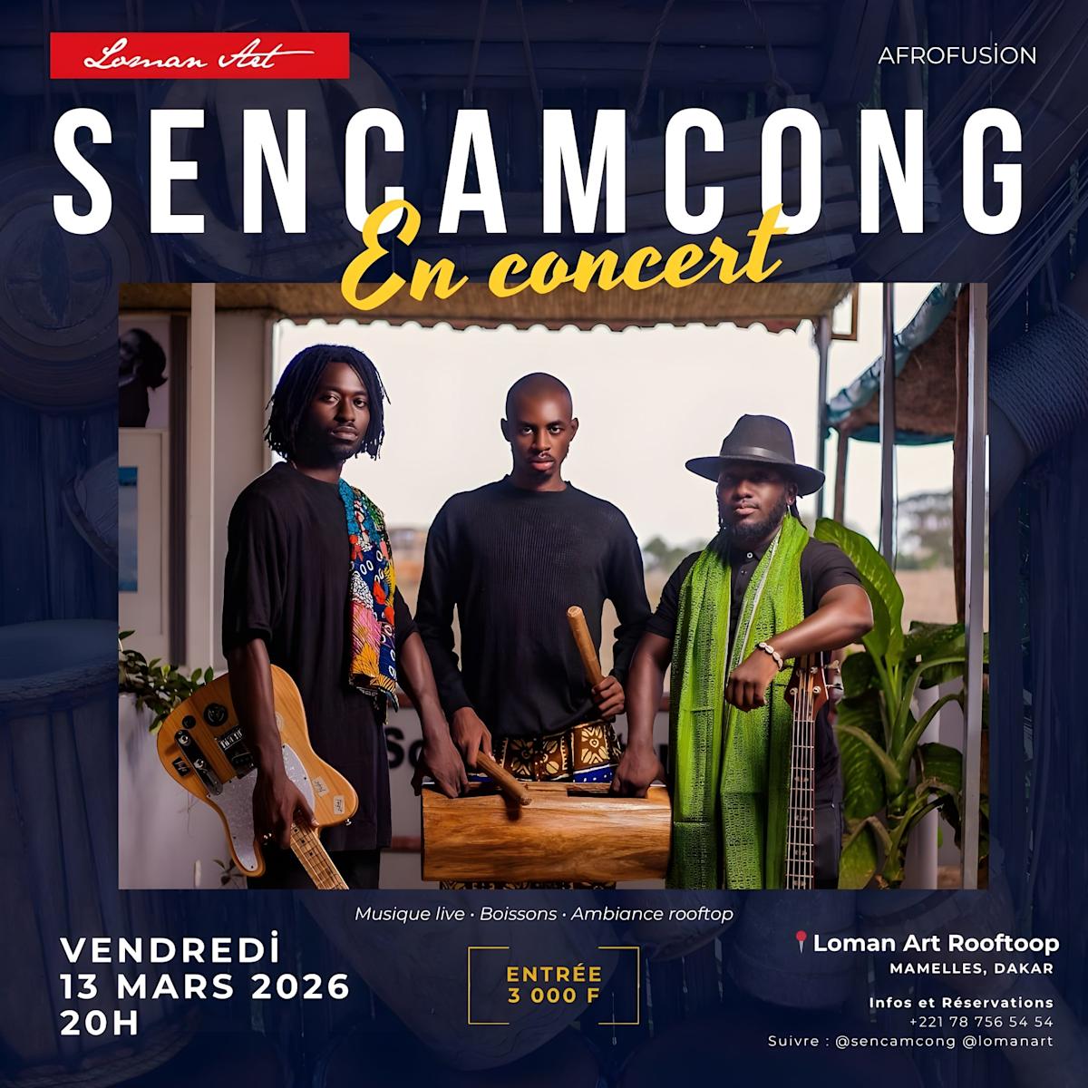 🎸 Sencamcong Live Concert (Afrofusion)