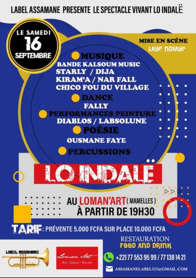 Label Assamane Presents Live, Lo Indalë Poster