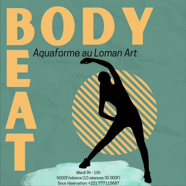 Body Beat - Aquaforme w/ Éva Poster