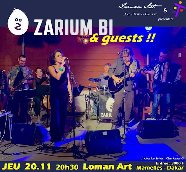 Zarium Bi Concert  Poster