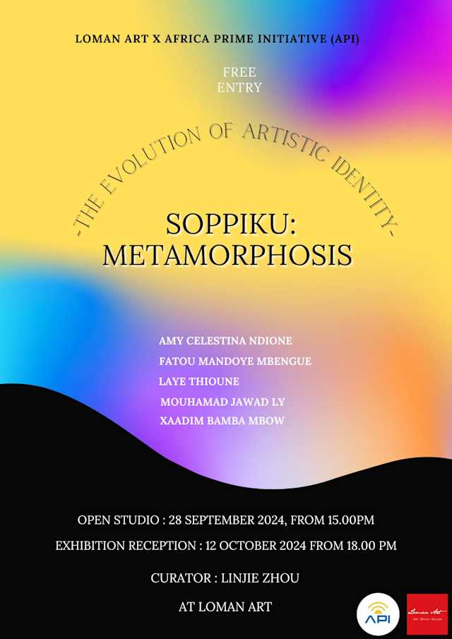 API GRANT - Soppiku : Metamorphosis Art Exhibition Poster