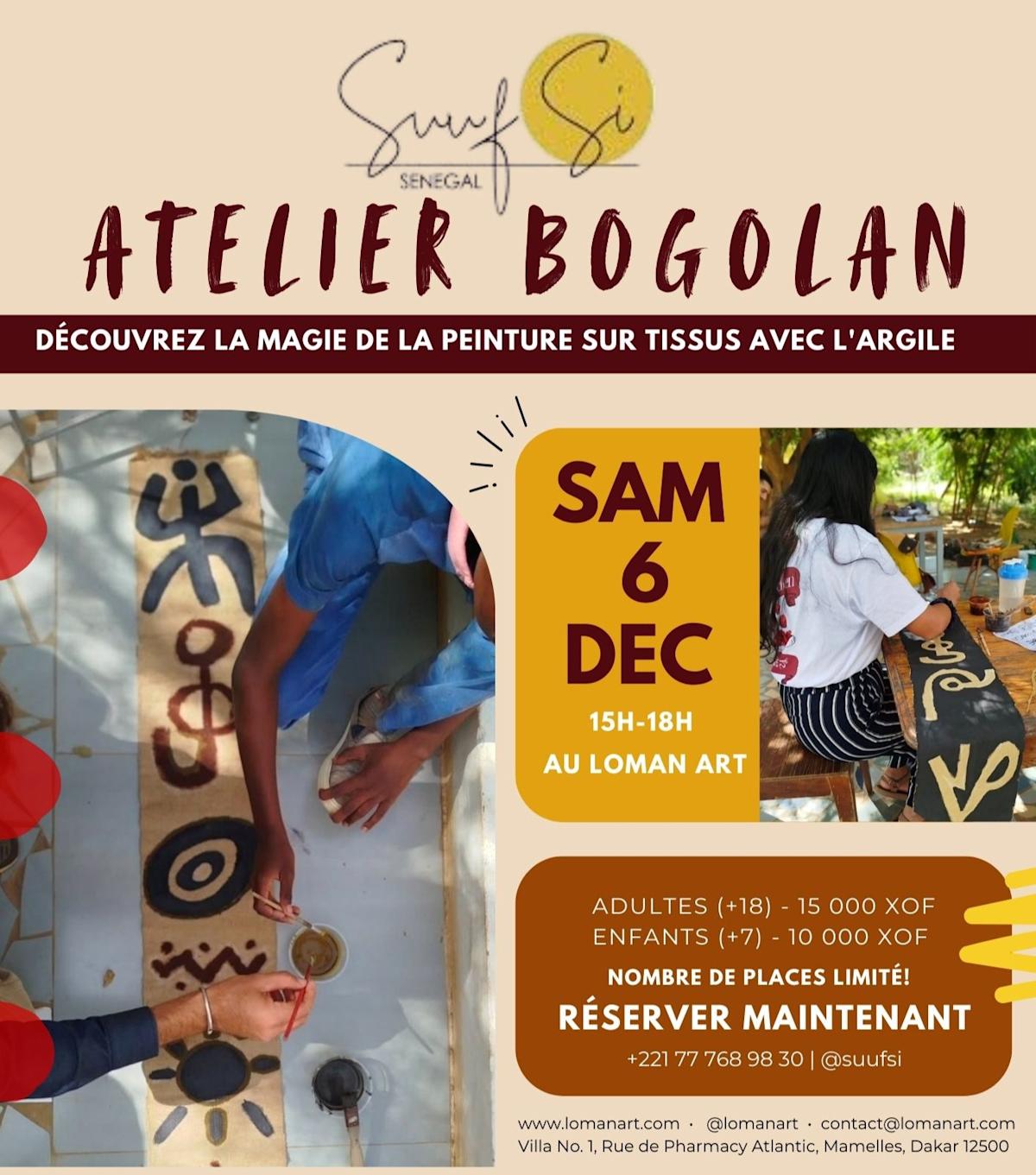 Atelier Bogolan — Textile Painting Workshop with SUUFSI 
