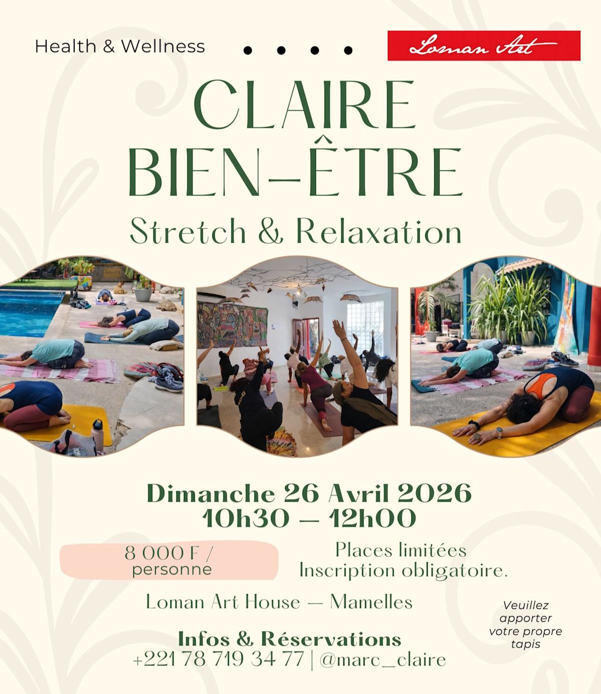  Claire Bien-Être: Stretch & Relaxation 