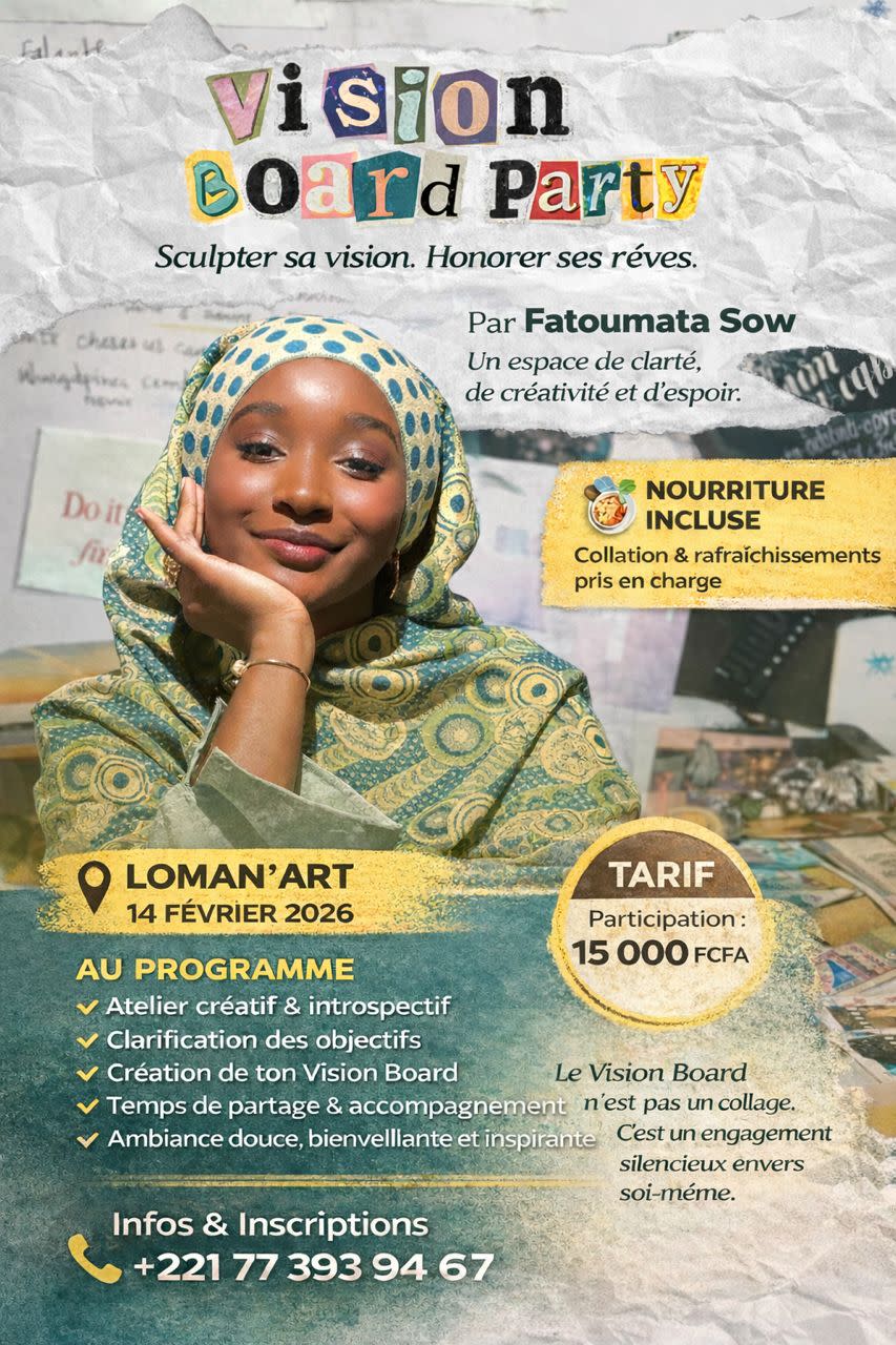Vision Board Party by Fatoumata Sow