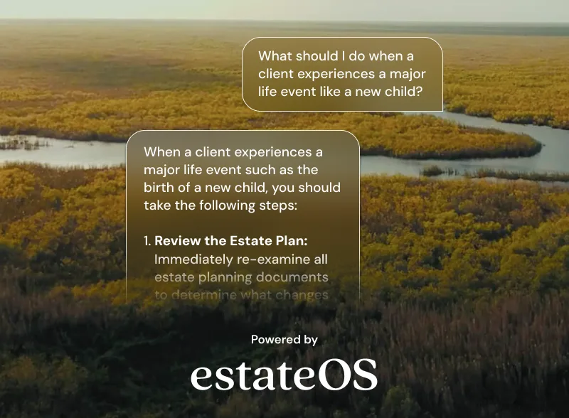 Support at Your Fingertips: Meet Your AI Estate Assistant for Advisors image