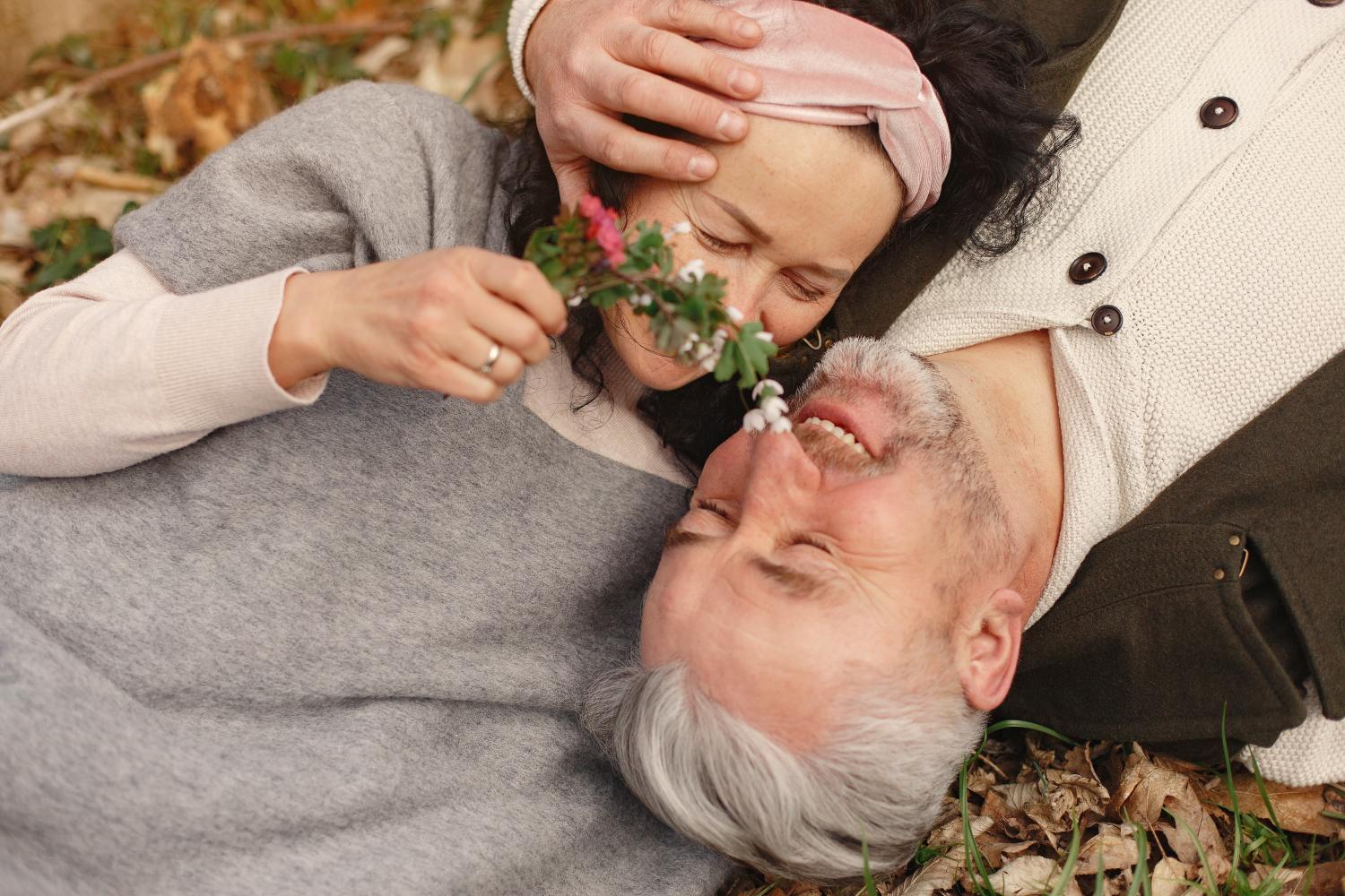 Couple enjoying time together after learning the meaning of ring fencing.