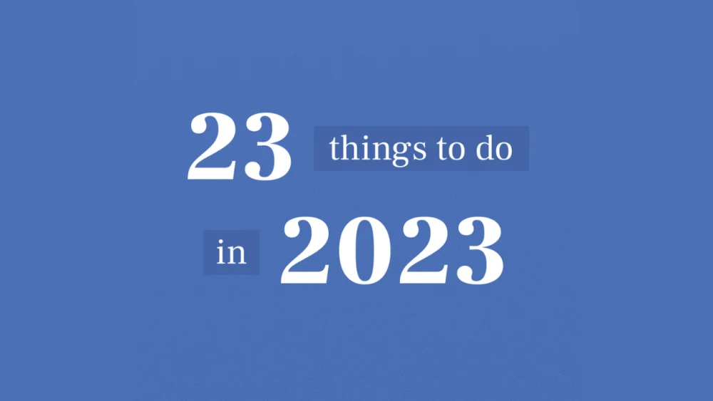 23 financial resolutions for 2023.