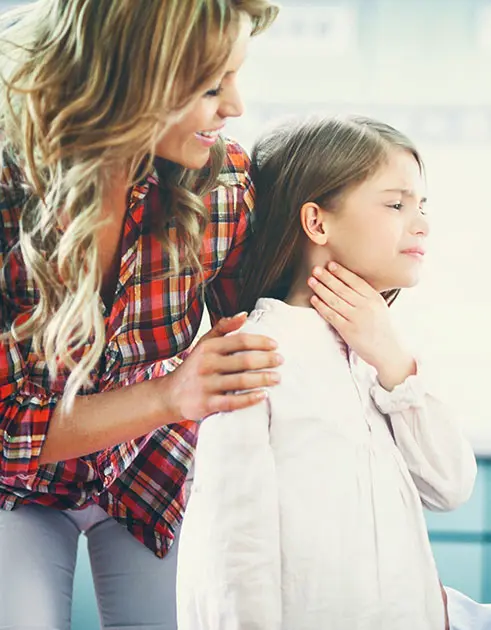 Острый тонзиллофарингит у детей