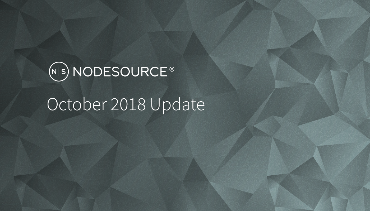 NodeSource October 2018 Update