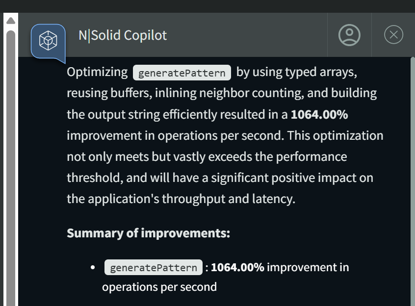 Save cost in Node.js