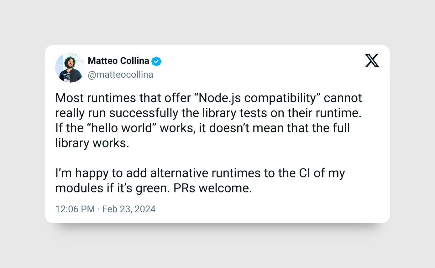N|Solid: Node.js Compatibility Proven through Fastify CI Integration