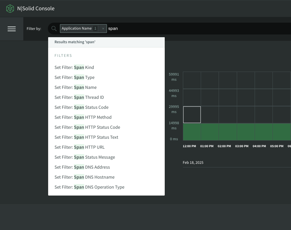 Tracing in node.js improvements