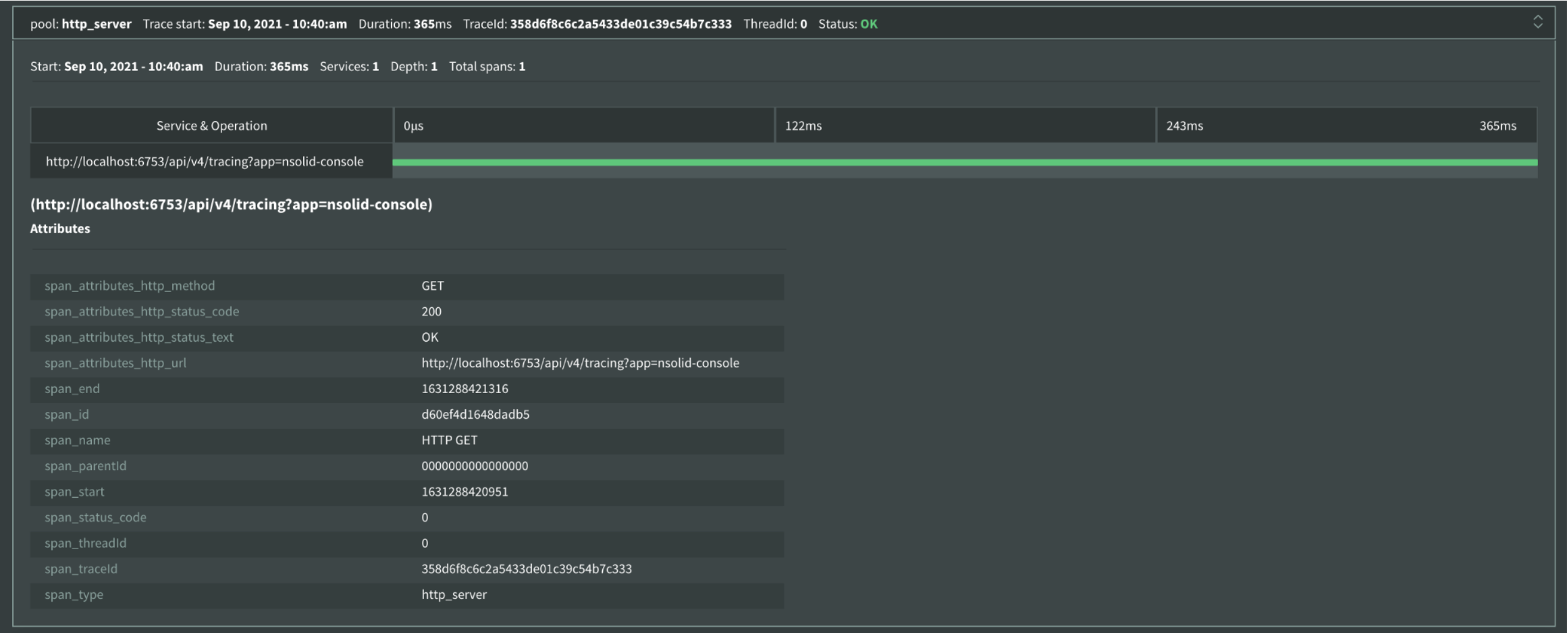 Tracing-Result-List-View-NSolid