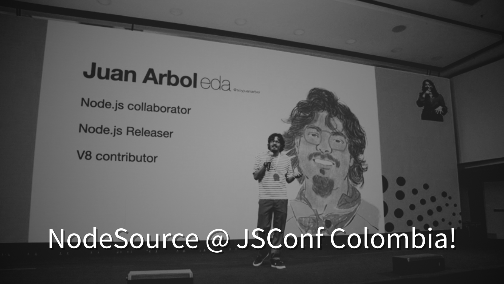NodeSource Team Supports JSConf Colombia for the Event's 10th Anniversary
