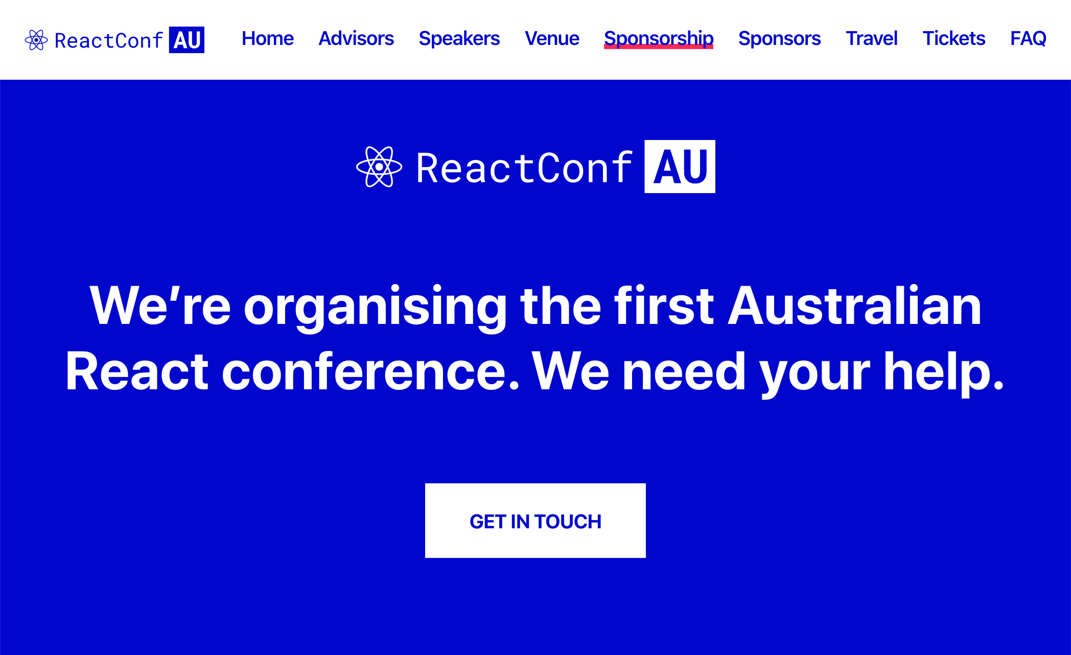 reactconf au