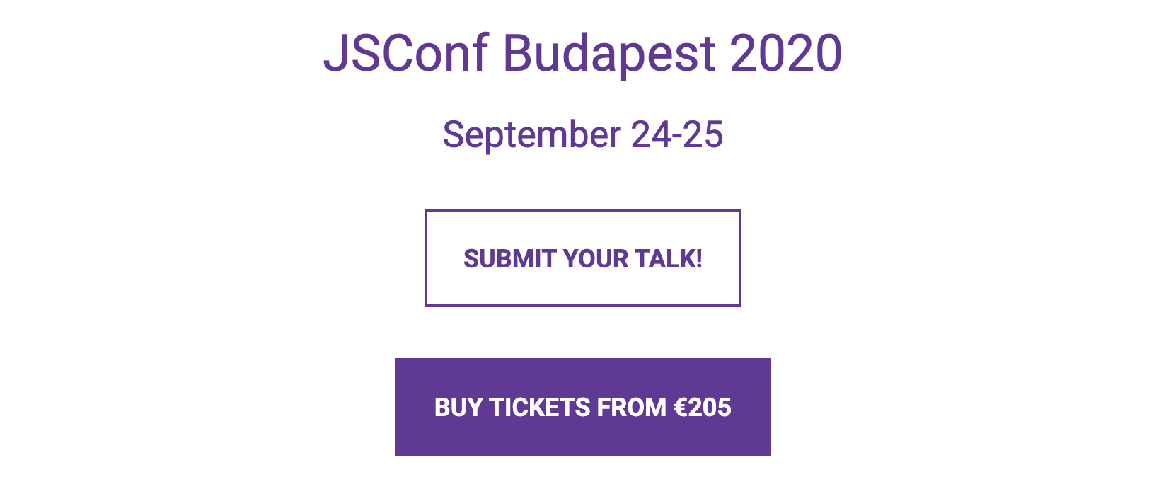 JSConf Budapest